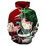 My Hero Academia Izuku Midoriya Hoodies Cosplay