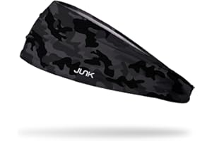 JUNK Brands Big Bang Lite Camo Headband - Moisture-Wicking, Performance Fabric, Non-Slip, Sports Sweatband for Men & Women - One Size