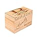 LGU Monogrammed Personalized Custom Family Wooden Recipe Box
