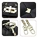 Olyphy Designer Quilted Shoulder Bag for Women，Rivets Chain Purse， Leather Top Handle Lingge Handbag