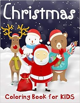 Christmas Coloring Book For Kids 50 Merry Christmas