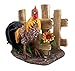 Farm Yard Rooster Napkin Holder 5 1/4 Inch