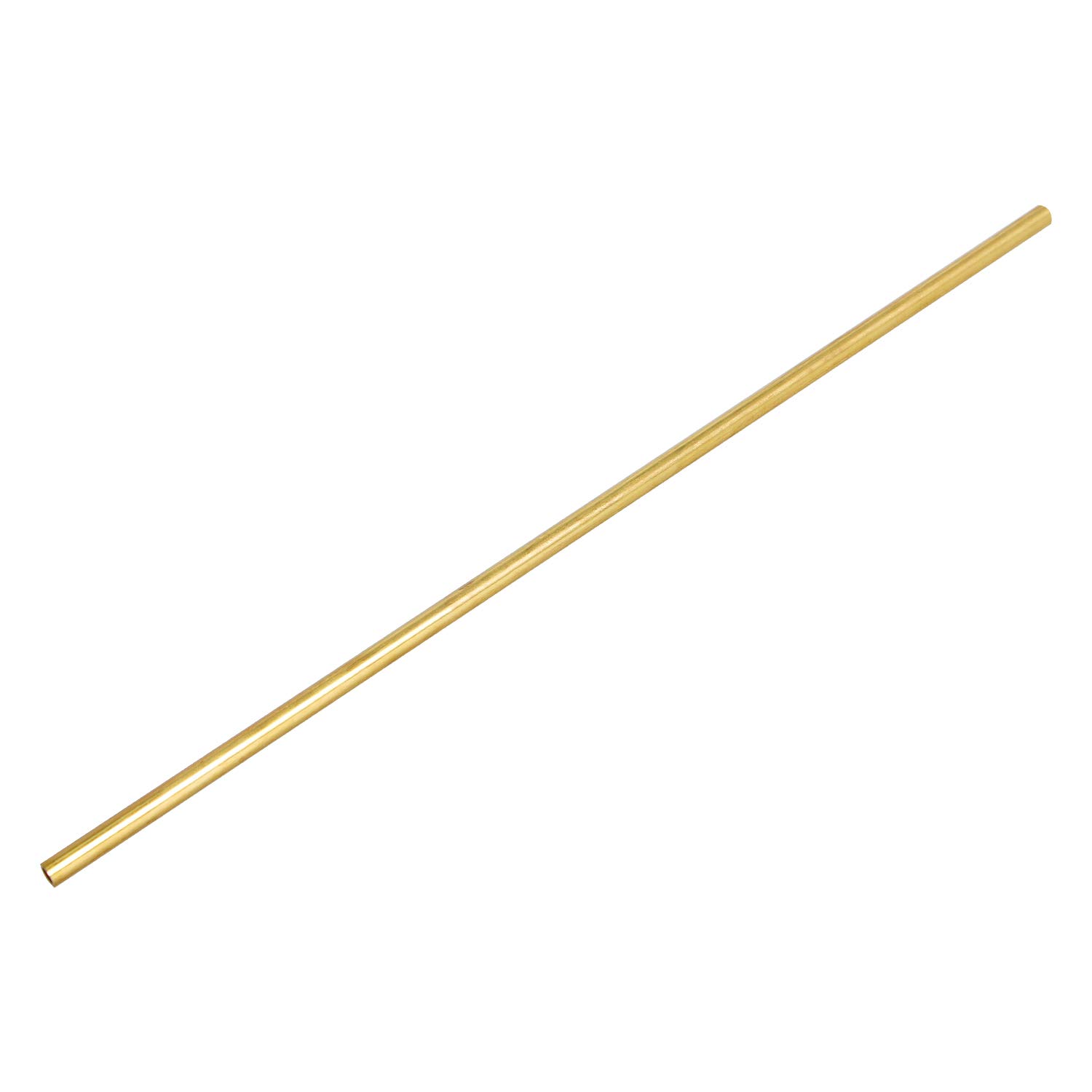 Aopin Brass Round Tube Copper Pipe ID 4.5mm / 9/50" x OD 6.5mm / 13/50" Hollow Copper Tubing - 300mm / 1 Ft / 12 in Length for Refrigerator Capillary Tubing, Cooling Systems, Wind Chimes 2 Pcs