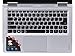 LEZE - Ultra Thin Silicone Keyboard Cover Skin Protector for Lenovo ideapad 110 14'',510s 14'',Flex 4 14