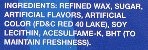 TOOTSIE ROLL WACK-O-WAX 24-COUNT BOX, CHERRY FLAVOR