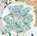 KENIAO Under the Sea Cookie Cutters Set Shark Whale Biscuit and Fondant Cutters - 7 Piece - Shark, Whale, Mermaid Tail (Whale Tail), Seahorse, Seashell, Octopus and Starfish - Stainless Steel