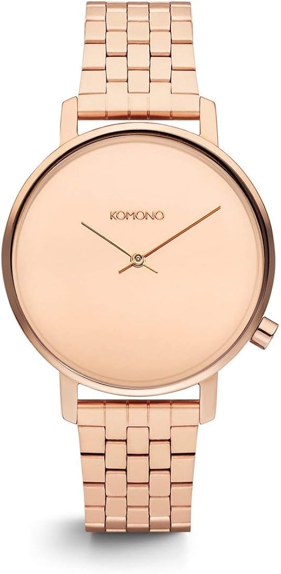 Amazon Komono コモノ 時計 メンズ ユニセックス Harlow Estate ハーロウ エステート ローズゴールドミラー Kom W4129 正規代理店 メンズ腕時計 腕時計 通販
