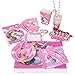 126 Pieces Unicorn Party Supplies Pack, Comes with Disposable Tableware and Birthday Party Decoration Favors for Kids, 16 Varieties