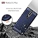 Sucnakp for Nokia 3.1 Plus Case(US Version) TPU Shock Absorption Cell Phone Cases Technology Raised Bezels Protective Cover for Nokia 3.1+ Case（Blue）