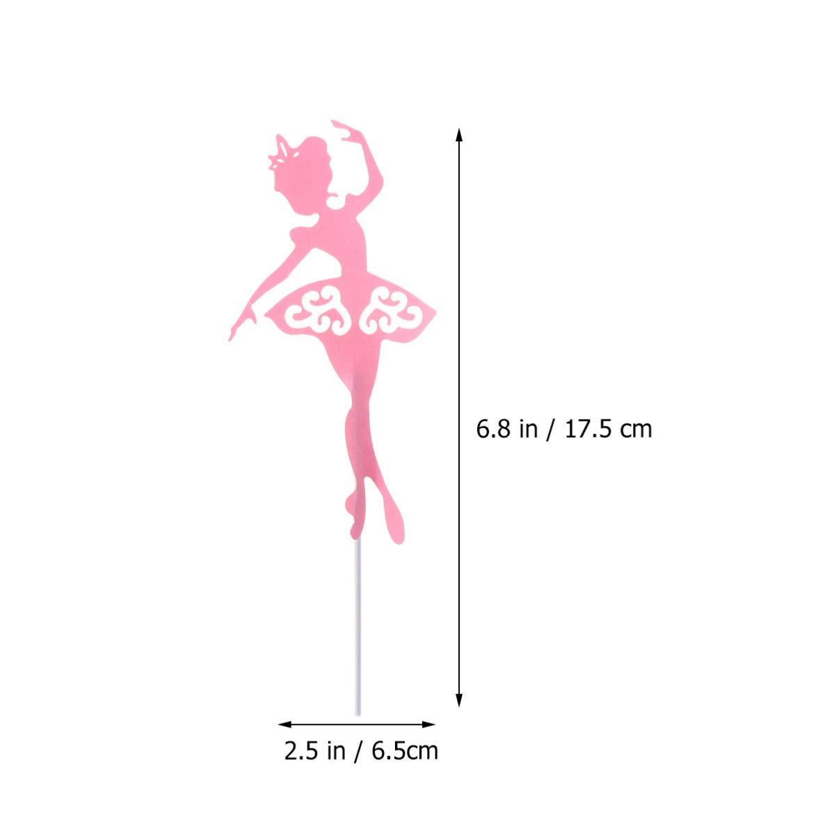 Amosfun 10 Pz Topper Cupcake A Forma Di Ballerina Danza Ragazza Torta Picks Stuzzicadenti Decorazioni Per