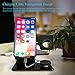 Bosssee Cell Phone Stand Watch Stand Desktop Phone Stand Holder For All Size Smartphone and Tablet (Up To 9.7 Inch) Charging Stands Accessories Desk(Black)