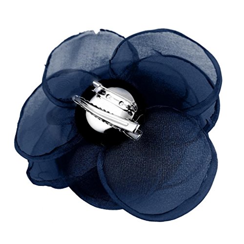 Merdia Women's Lovely Flower Hair Clip Rose Brooches [Jewelry]