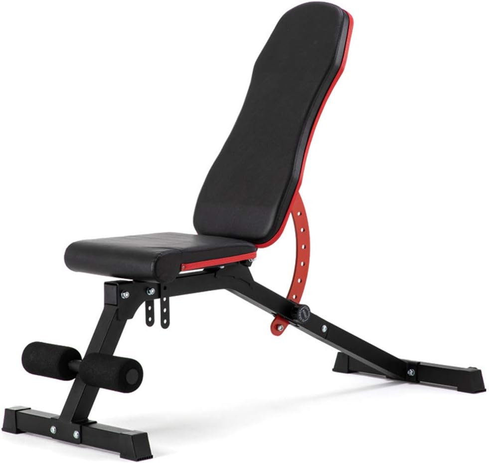 HARUONE Adjustable Weight Bench, Perfect for Full Body Workout And Home Gym, Multifunction Workout Bench Weight Lifting Sit Up Fitness Exercise Training