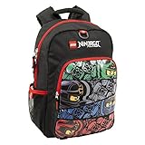 LEGO NINJAGO Zig Zag Eco Heritage Classic Backpack, Black, One Size