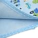 MyKazoe Waterproof Bassinet Play Yard Pad & Lap Pads - Set of 3 (Teepee Fun)
