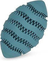 Petface Little Petface Rubber Rugby Treat Ball Dog Toy view 3
