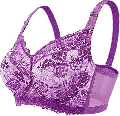 Big Size Full Coverage Non-Padded Underwire Unlined Thin Bra 34-48 B-H