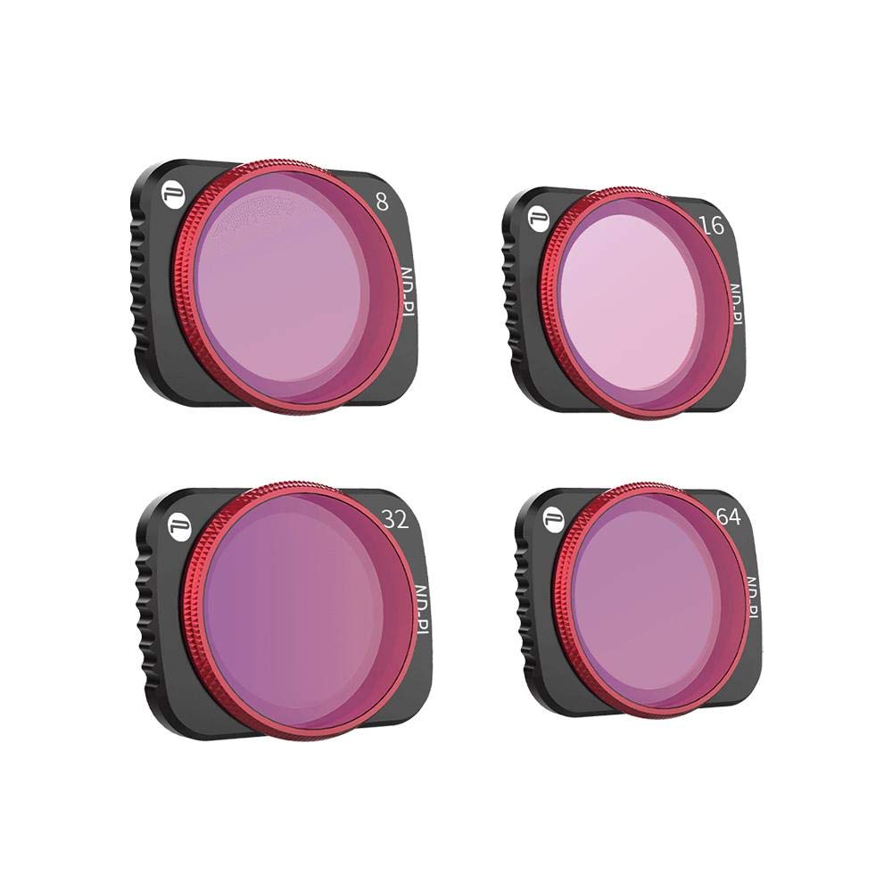 PGYTECH UK P-16A-035 DJI Neutral Density Polarising Filter Set for Mavic Air 2, 8/16/32/64