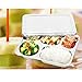 Jasni Stainless Steel Bento Box, Divided Dinner Trays With Cover, 1 Set - 5 Sections