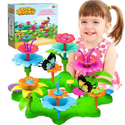 Amazon Flower Building Stem Toy Flower Garden Building Toys For