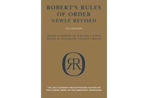 Robert's Rules of Order (Newly Revised, 10th Edition)