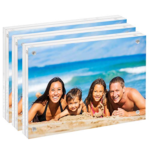 Buy Unum Clear Acrylic 5x7 Picture Frame Floating Picture