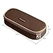 Homecube Pencil Case Big Capacity Waterproof Pencil Pouch Oxford Make-up Pen Case Durable Stationery Bag Pen Holder for Man & Women (Brown)