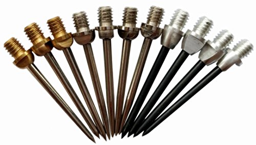 3 designs/12 Pcs New Darts Steel Points Converter Points Converter Tips by Tezoro