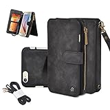 iPhone 6 Wallet Case, Cornmi Outdoor Sport Detachable Leather Flip Case Folio Stand Coin Purse 14 Card Slot Pocket Wallet for iPhone 6 6s 4.7inch