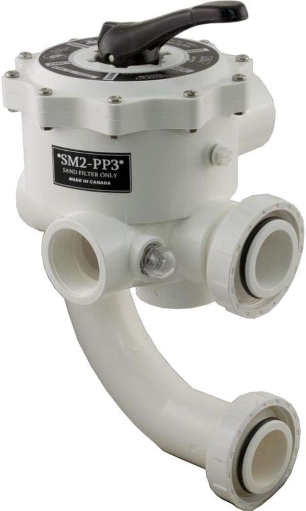 Praher SM2PP3 Triton Sand Filter 2" Side Mount Multiport Valve, Sports