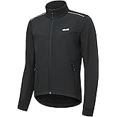 ARSUXEO Thermal Insulated Winter Cycling Jacket for Men Windproof Water-Resistant Bike Bicycle Jackets