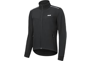 ARSUXEO Thermal Insulated Winter Cycling Jacket for Men Windproof Water-Resistant Bike Bicycle Jackets
