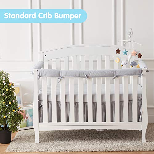 Sunstyle Home 3 Pieces Baby Crib Rail Cover Set, Safe Teething Guard