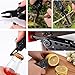 SURNORME Multi Knife Multitool Pliers 13 in 1 Foldable Stainless Steel Black Pocket Tool for Outdoor Hiking Camping