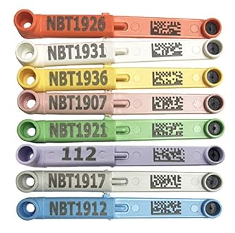 Custom Barcoded Lead Apron Id Tags For Joint Commission Inspections And Colored Coded Year Discs Amazon Com Industrial Scientific