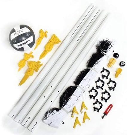 Sportcraft volleyball net and post set Clearance
