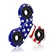 Gahira Lu Tri-Spinner Fidget Hand Spinner Toys Perfect For ADD, ADHD, Anxiety, and Autism Adult Children (Flag color)