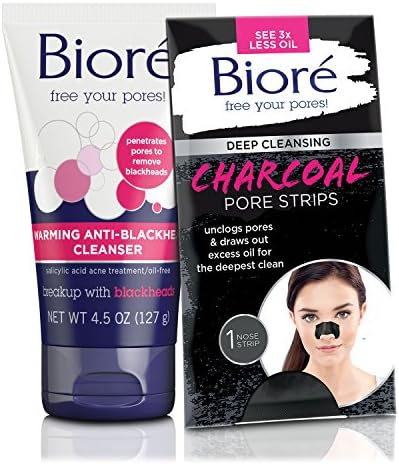 biore heating face wash