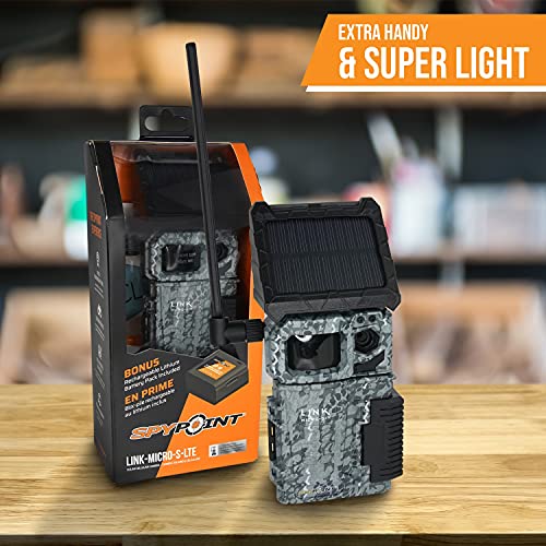 Spypoint LINK-Micro LTE Wildkamera/Tierkamera mit SIM-Karte für Smartphone Übertragung, Wildtierkamera mit Infrarot – Bild 8