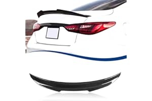 XPHAZZ Real Carbon Fiber Rear Spoiler PSM-Style Compatible with Infiniti (2014-2023 Sedan Q50 Q50S, PSM-Style)