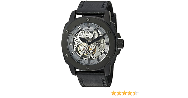 Fossil Watch for Men, Leather Band 