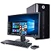 HP 251-a123WB Desktop PC Bundle, Intel Pentium J2900 Quad-Core,  4GB RAM, 1TB HD,  DVDRW, Wifi, WIndows 10 Home, Keyboard, Mouse and Monitor Included