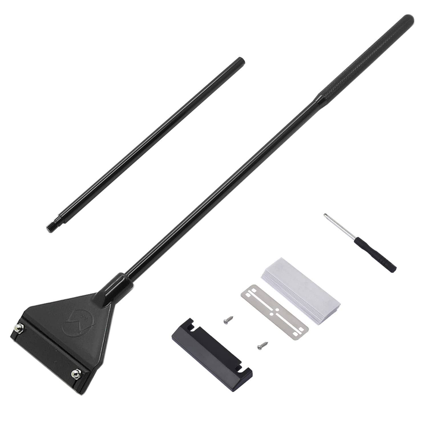 Boclay Aquarium Algae Scraper 90 cm Aluminium Alloy Blade Cleaner for Aquarium Glass