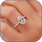 Roe Dolph Gold Engagement Ring for Women Non Tarnish Rhinestone Wedding Ring That Don't Tarnish Dainty Stackable Cubic Zirconia Rings Statement Wedding Band Promise Rings Jewelry Gifts