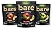 Bare Baked Crunchy Organic Apple Chips, Variety Pack, Gluten Free, 3 Ounce, 6 Count