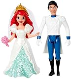 Disney Princess Little Kingdom Magiclip Ariel Fairytale Wedding Dolls