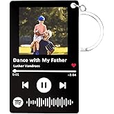 Custom Spotify Keychain with Picture,Custom Scannable Spotify Music Song Code Keychain