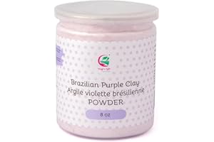 Brazilian Purple clay 8oz (227 Grams) | Purple Clay Powder for Soap Making | by Yogi's Gift ®