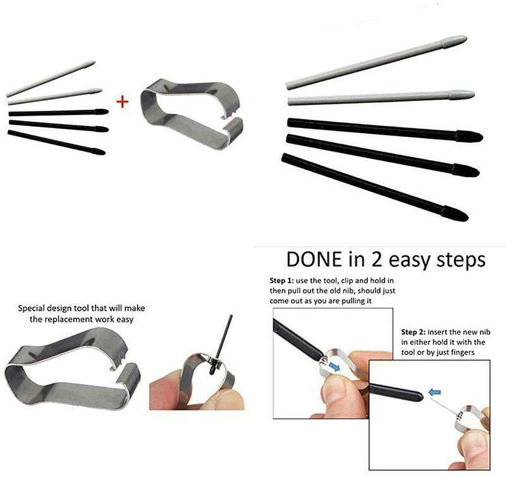 Tab S6 Pen Replacement Tips Nibs for Samsung Galaxy Tab S6 ,Tab S6 Lite , Tab S7