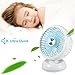 Cozime Portable USB Fan Mini Desktop Desk Table Electric Rechargeable Fan for laptop room office outdoor travel